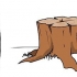 Döda en stubbe