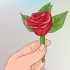Fäst en boutonniere