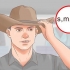 Att bära en cowboyhatt på rätt sätt