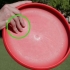 Kasta en frisbee