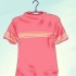 Stryka en skjorta eller t-shirt