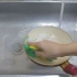 Rengöring av en panna med non-stick beläggning