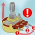 Anslutning av potentiometer