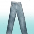 Blekning jeans med blekmedel
