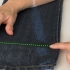 Fålla ett par jeans