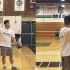 Slå en volleyboll
