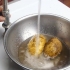 Förvaring av skalad potatis