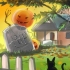 Applicera halloween-dekorationer