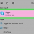 Bjud in någon till skype