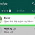 Gå med i en whatsapp-grupp på android
