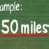 Konvertera miles till kilometer