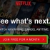 Begär nya serier och filmer på netflix