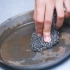 Ta bort rost från en gjutjärnspanna