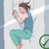 Sover med ryggbråck