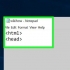 Stryk under text i html