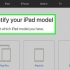 Ta reda på vilken modell och version av ipad du har
