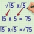 Multiplicera kvadratrötter