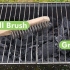 Stek fisk på en grill