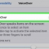 Stäng av voiceover på din iphone
